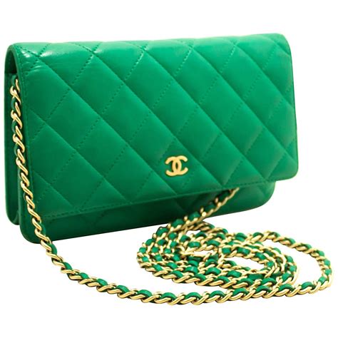 chanel green wallet|chanel wallet price list.